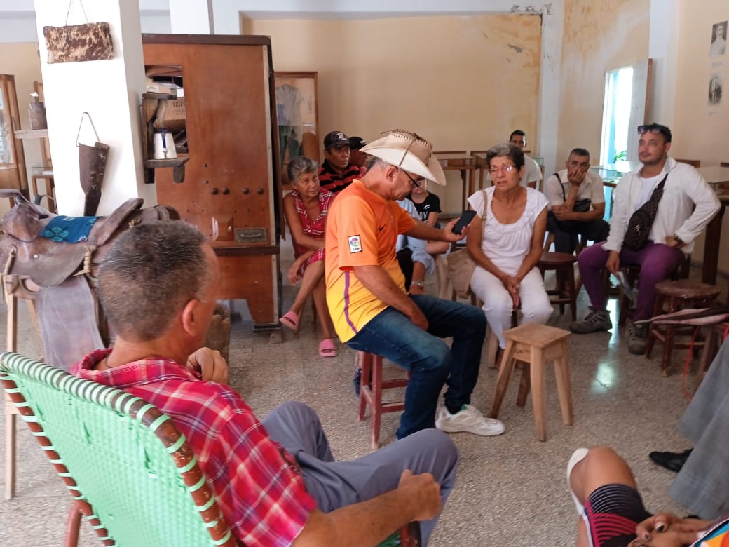 María Méndez, habla de la historia de su barrio natal Las Mantecas