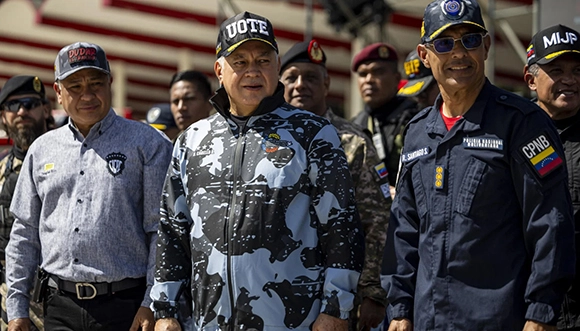 Diosdado Cabello, ministro del Interior, Justicia y Paz de Venezuela. Foto: EFE.